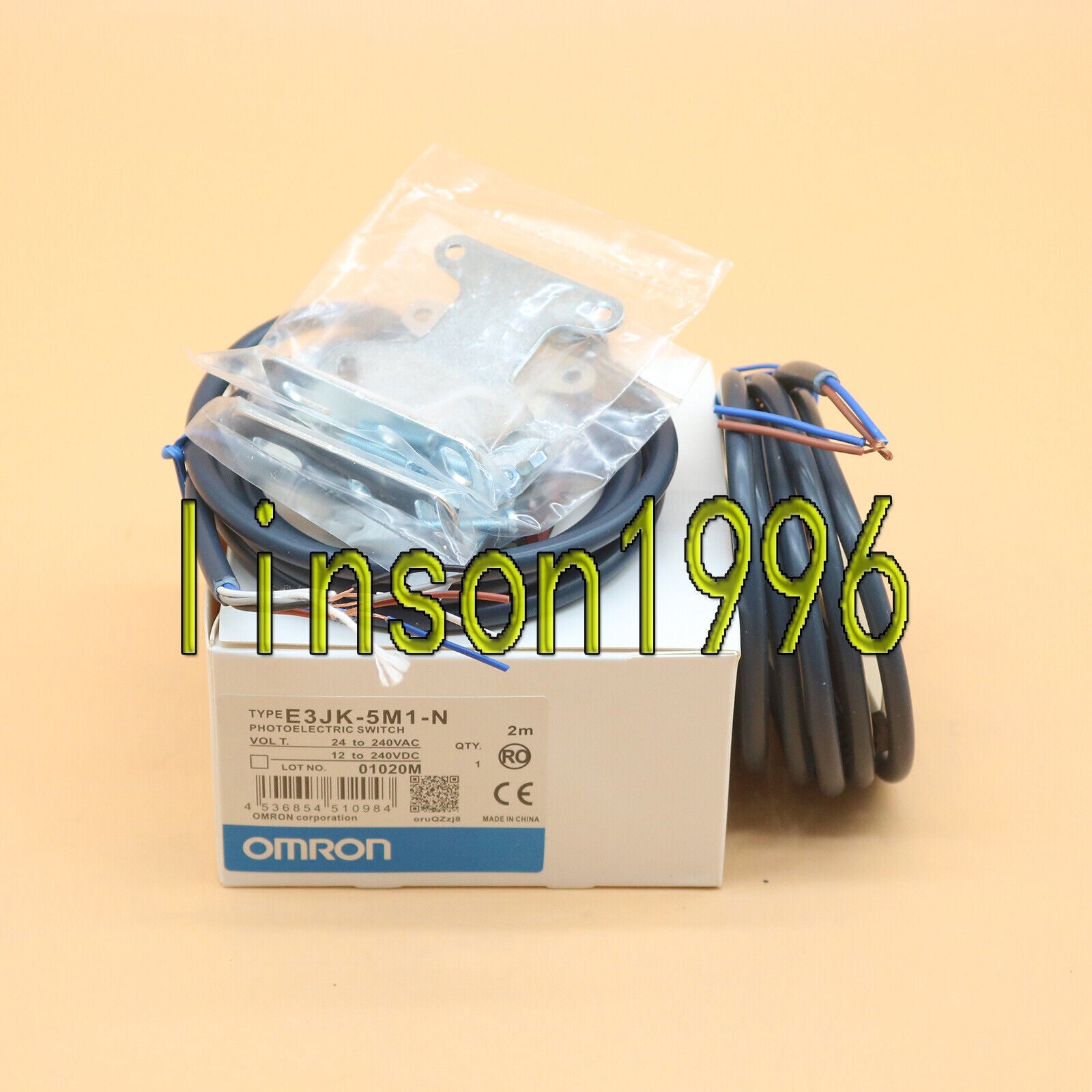 Omron E3JK5M1N Sensor in Box - High-Precision Measurement Solution - OMRON