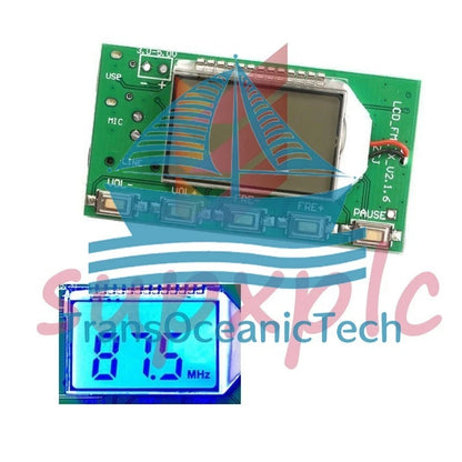 1PCS DSP PLL 87-108MHz Digital Wireless Microphone Stereo FM Transmitter Module