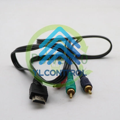 AV Connection Cable Adapter For HDTV DVD HDMI Male to 3 RCA Video Audio 1PCS