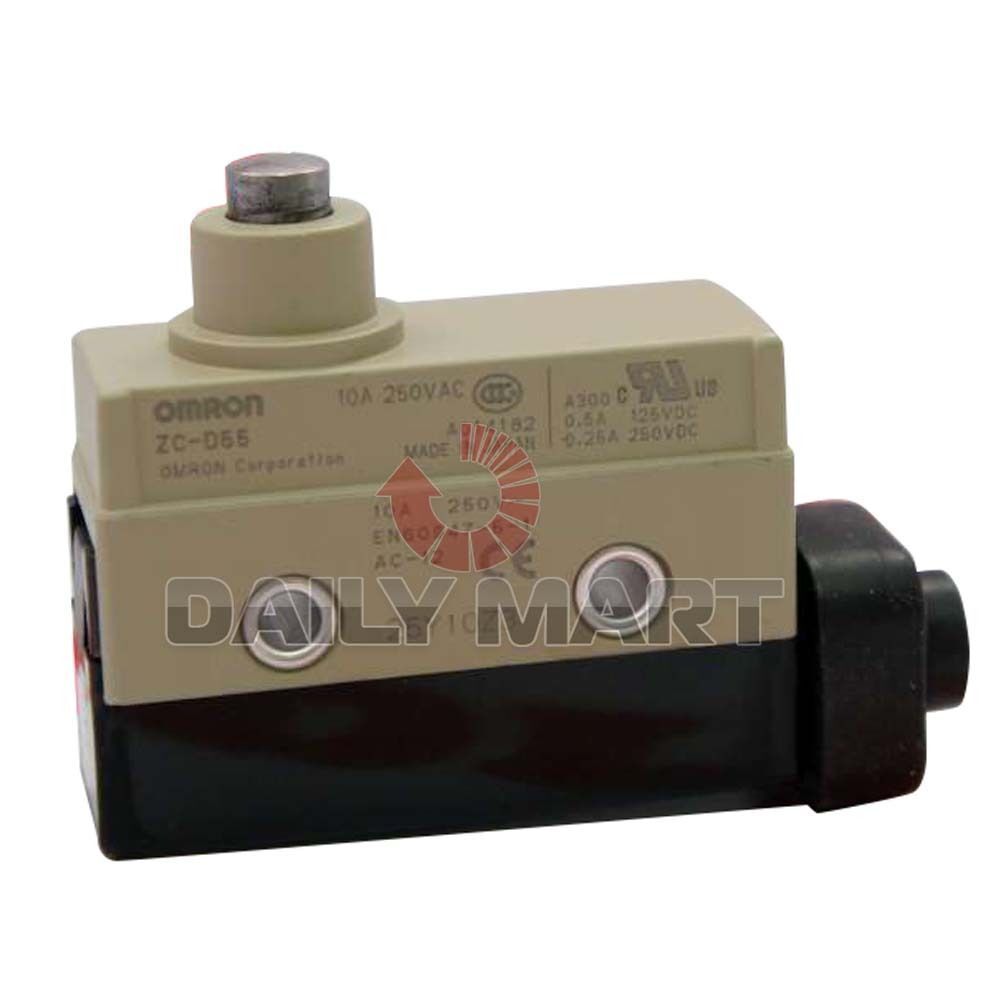new OMRON ZC-D55 ZCD55 ENCLOSED LIMIT SWITCH PIN PLUNGER PLC MODULE - OMRON