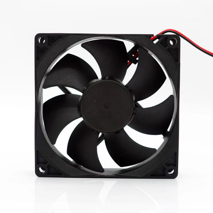 NMB 3610KL-04W-B69 9025 DC12V 0.56A 9CM 2-Wire Dual Ball Cooling Fan