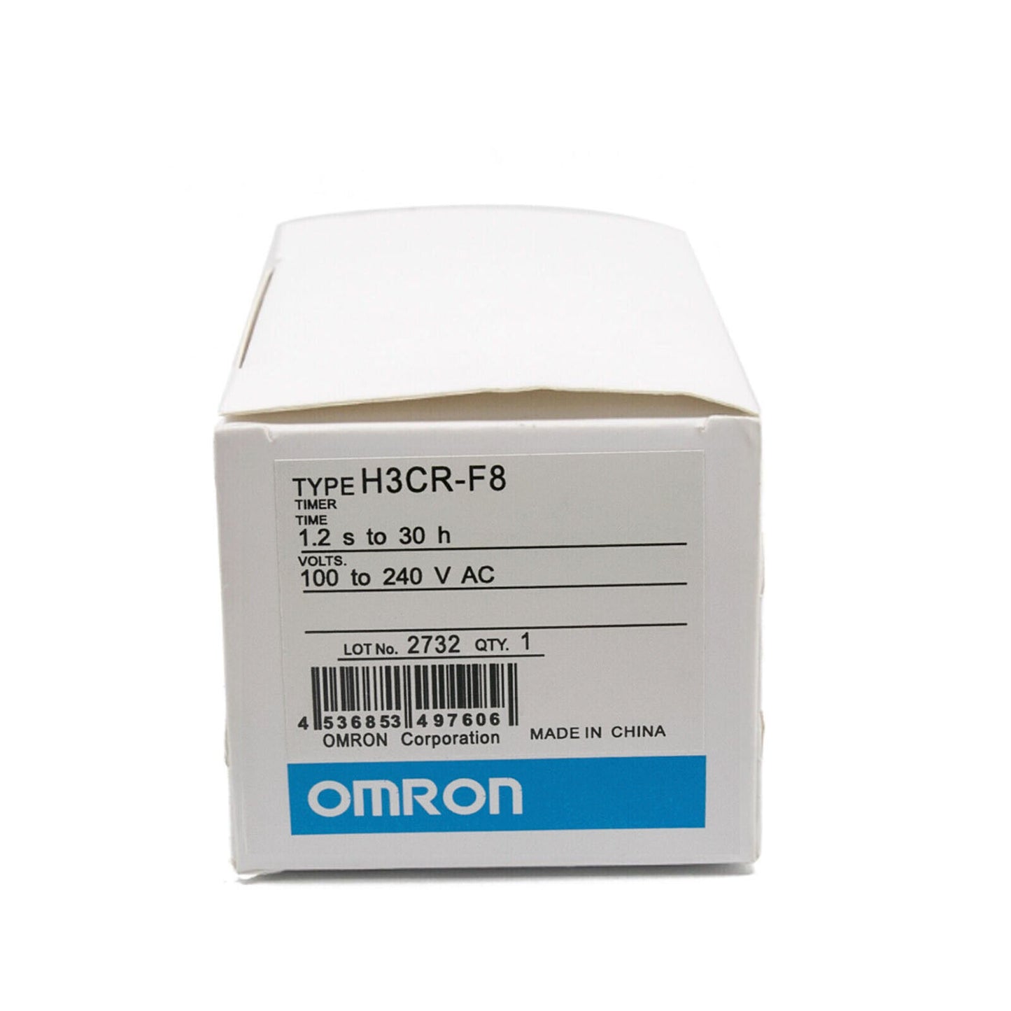 OMRON H3CR-F8 PLC Twin Timer - 100-240V AC - OMRON