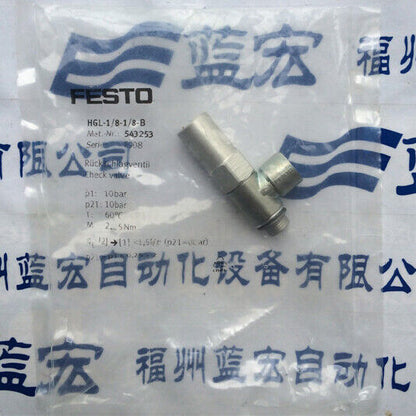 Festo HGL-1/8-1/8-B 543253 Throttle Valve ONE Year - FESTO