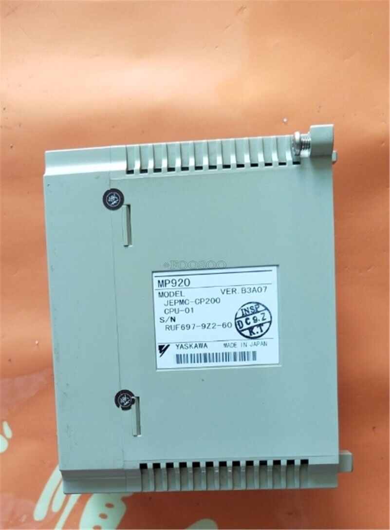 Used Yaskawa JEPMC-CP200 Controller MP920 CPU-01 In Stock - YASKAWA