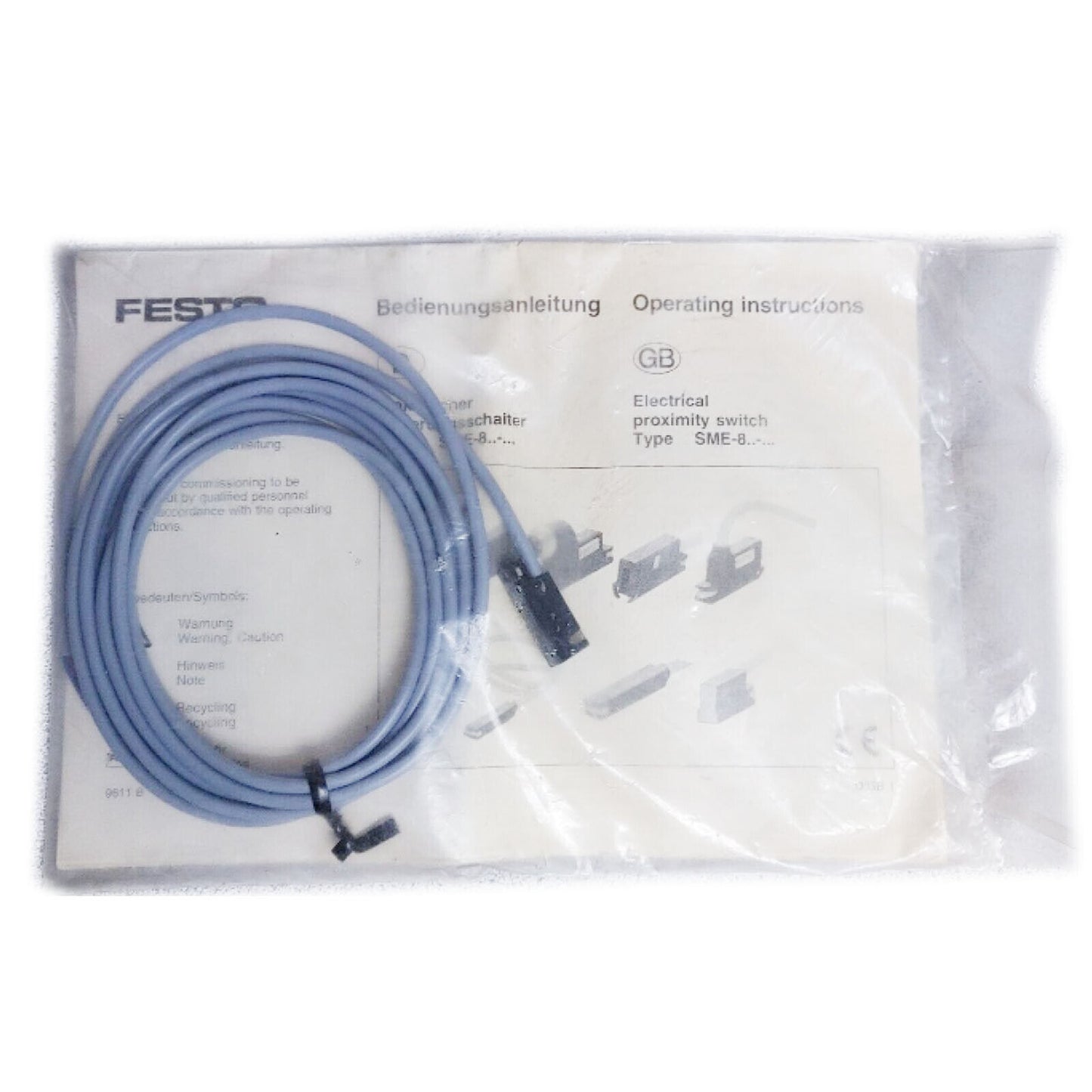 FESTO SME-8-K-LED-230 Proximity Switch Sensor - FESTO