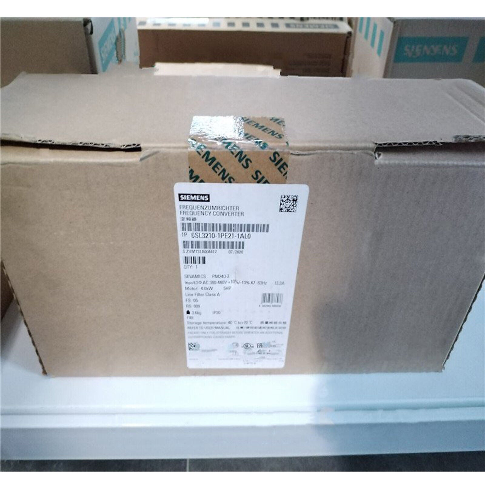 new 1PC  SIEMENS IN BOX 6SL3210-1PE21-1AL0 Power module FAST SHIP