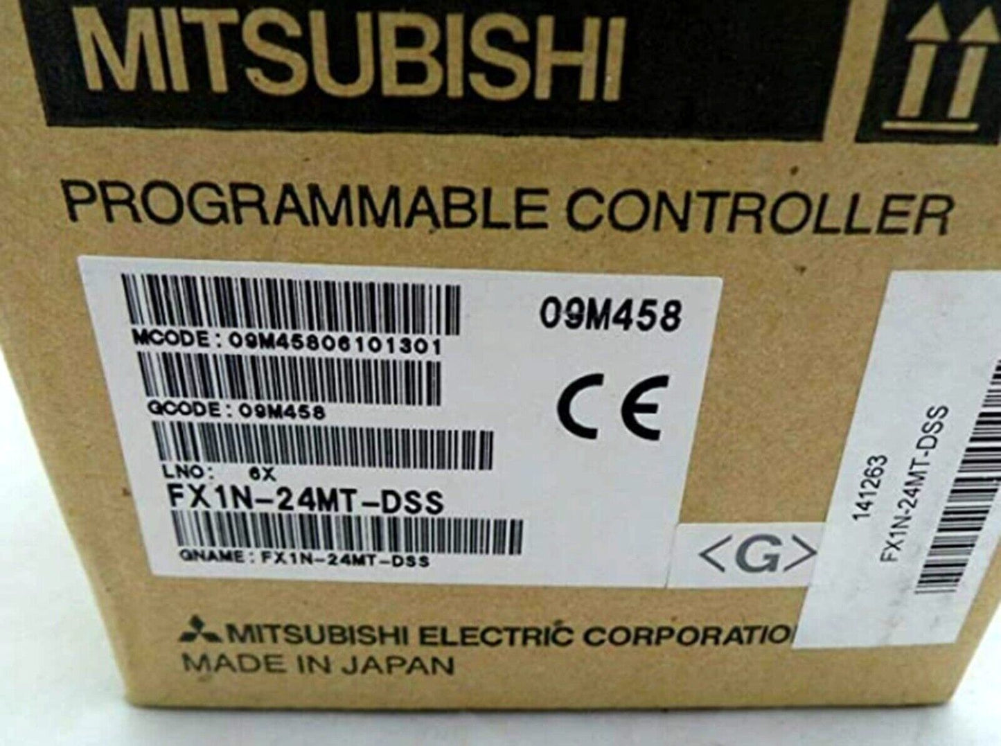 MITSUBISHI FX1N-24MT-DSS Programmable Controller with 24 Input/Output Channels and 24 Analog/Digital I/O - MITSUBISHI