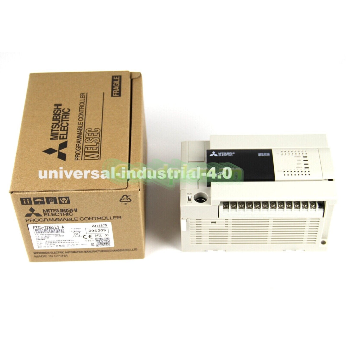 Mitsubishi FX3U-32MR/ES-A Programmable Logic Module Controller Unit 1Pcs/