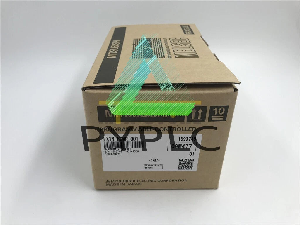 1Pcs Mitsubishi PLC FX1N-60MR-001 FX1N60MR001 Programmable Logic Controlle