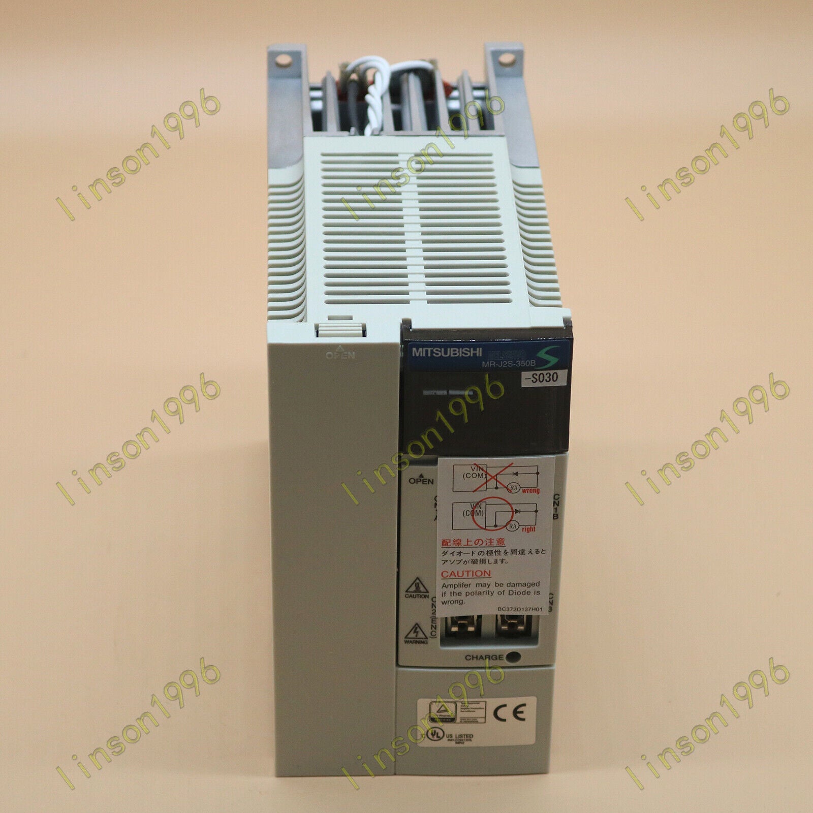 Mitsubishi SERVO DRIVER MRJ2S350BS030 One year - MITSUBISHI