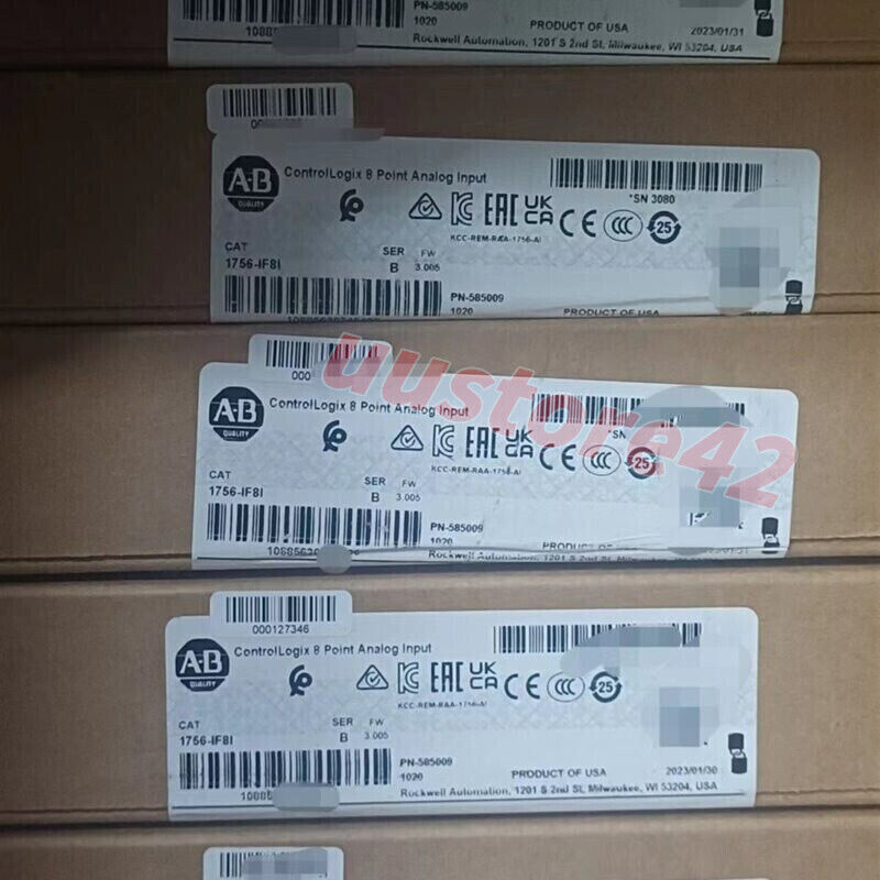 Allen Bradley 1756-IF8I Isolated Analog Input Module - ALLEN BRADLEY