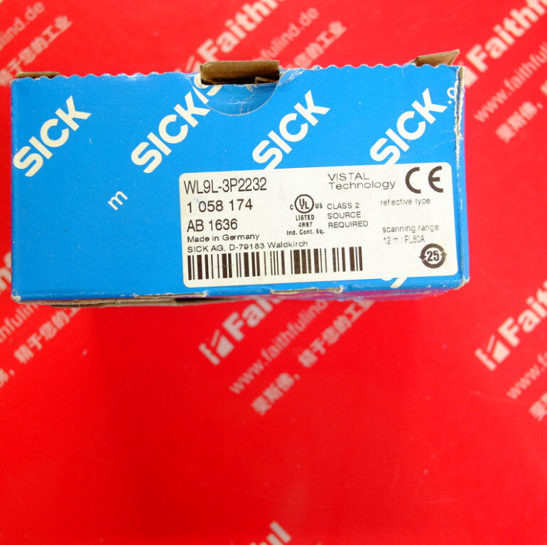 1PCS SICK WL9L-3P2232 WL9L3P2232 PHOTOELECTRIC SENSOR