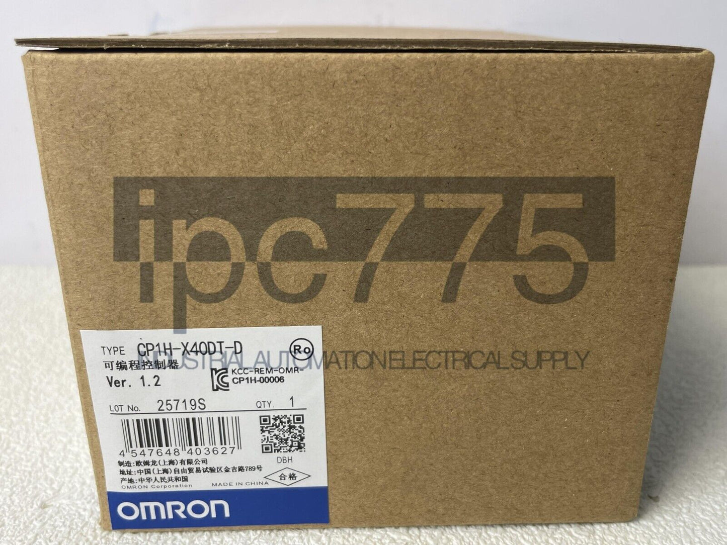 Omron CP1H-X40DT-D PLC Module - OMRON