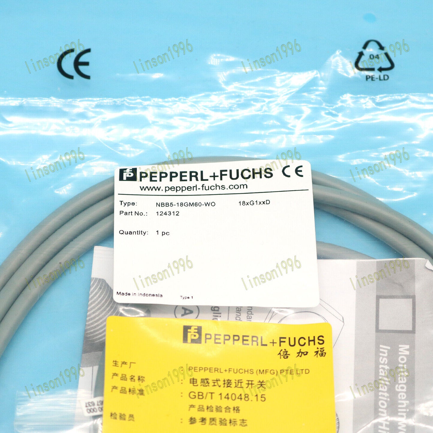 Fast Delivery Pepperl+Fuchs NBB5-18GM60-WO Inductive Proximity Sensor - PEPPERL+FUCHS
