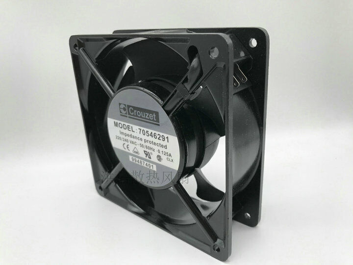 New Crouzet 12038 12CM AC220V 0.125A AC Fan - CROUZET
