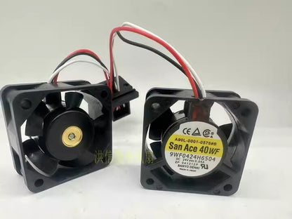 Sanyo A90L-0001-0575#B 9WF0424H6504 24V 0.09A Cooling Fan