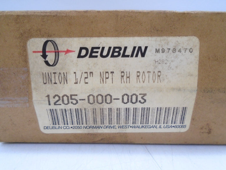 DEUBLIN 1205 CONNECTOR - DEUBLIN