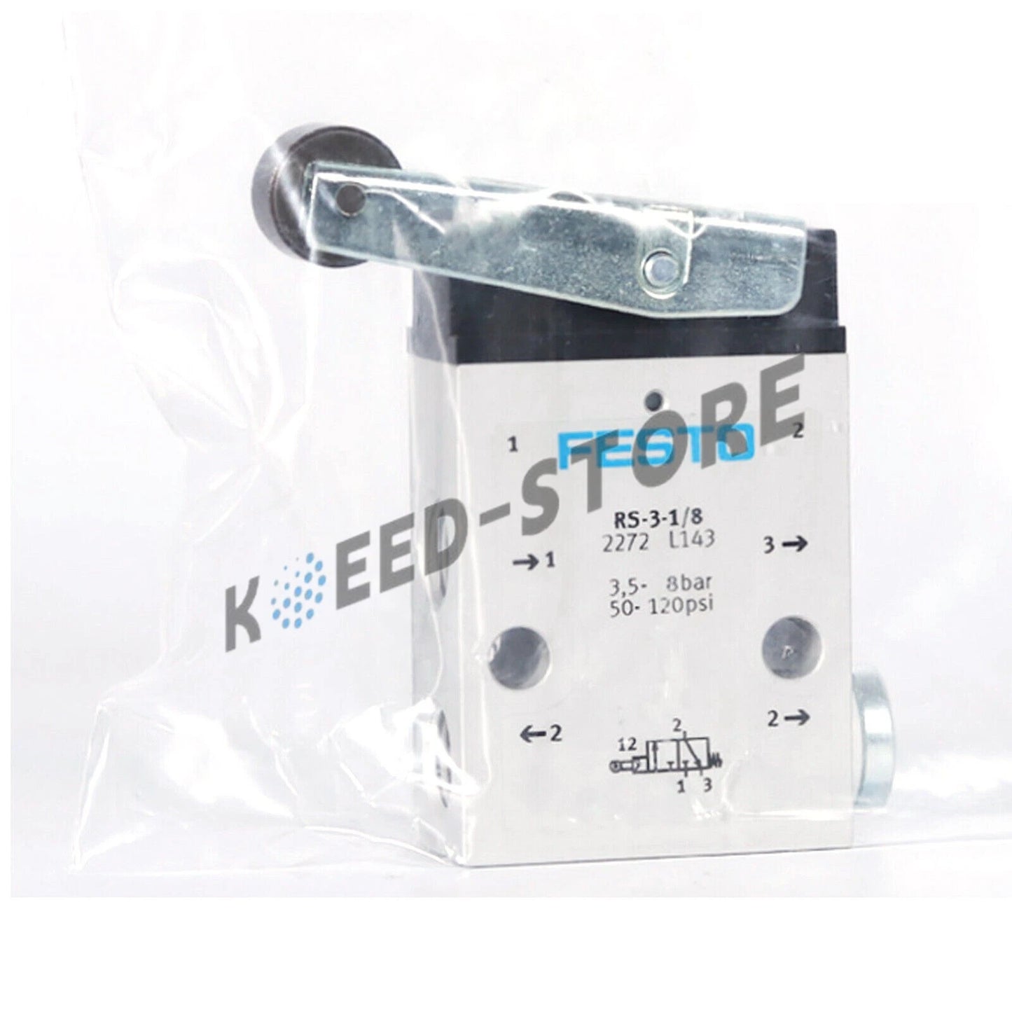 1PCS FESTO RS-3-1/8 2272 Solenoid Valve