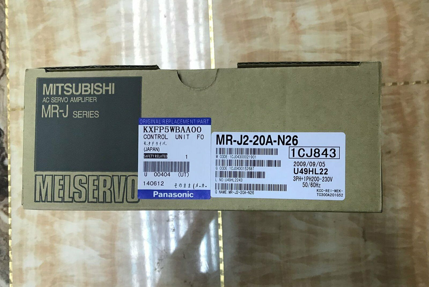 Mitsubishi SERVO DRIVER MRJ220AN26 - MITSUBISHI