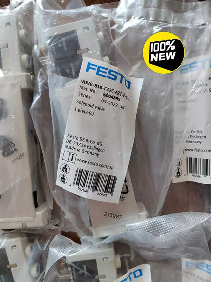 1pcs    Solenoid Valve VUVG-B18-T32C-AZT-F-1T1L 8004885
