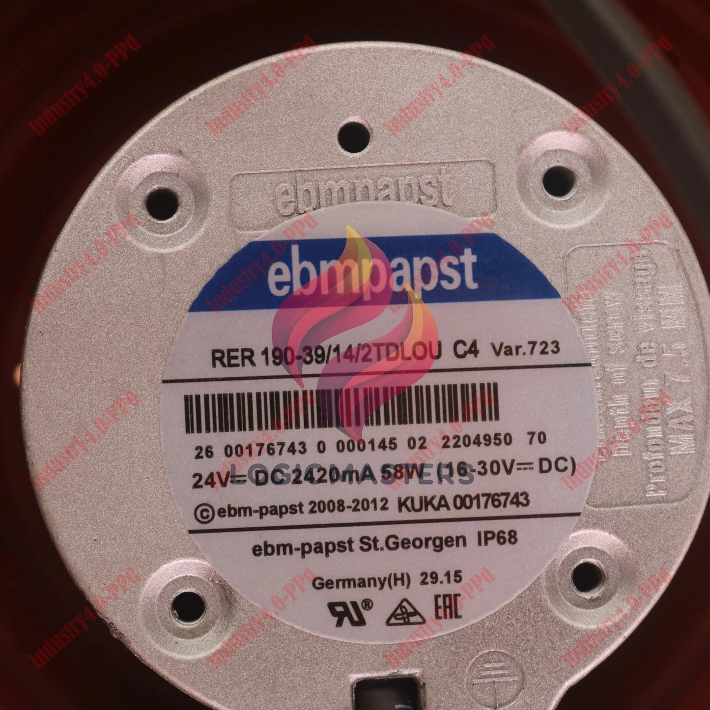 1PCS FOR KUKA RER 190-39/14/2TDLOU C4 Robot Fan