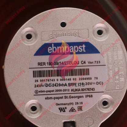 1PCS FOR KUKA RER 190-39/14/2TDLOU C4 Robot Fan