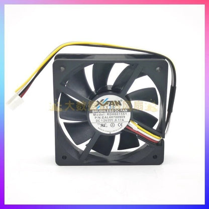 New XFAN RDH6015S1 6015 DC12V 0.17A 4-pin Silent Cooling Fan - XFAN
