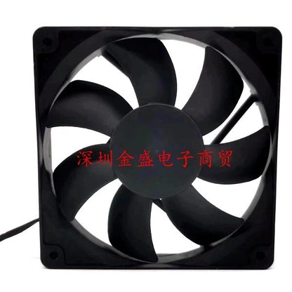 ADDA AD1212HB-A71GL DC12V 0.37A 120*120*25MM 2-Wire Cooling Fan