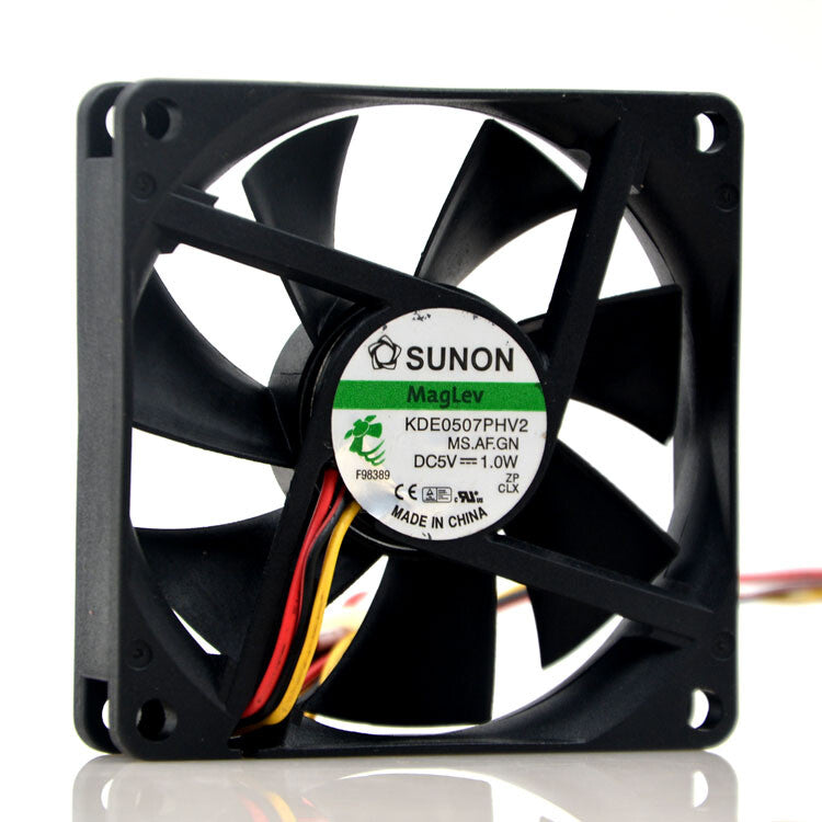 1pcs SUNON KDE0507PHV2 7015 7CM 5V 1.0W 0.2A 70mm 3-wire cooling fan 3pin