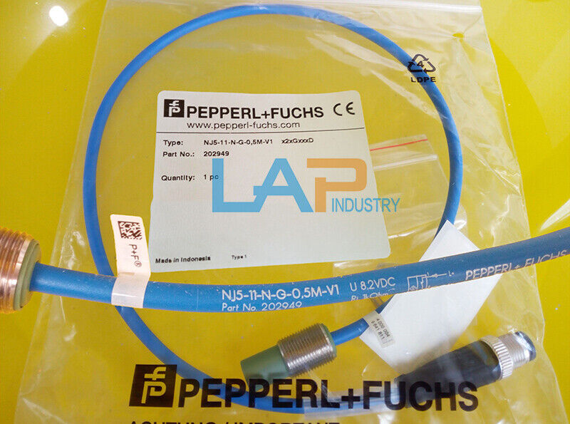 1PCS NJ5-11-N-G-0.5M-V1 sensor for proximity switch, industrial grade - PEPPERL & FUCHS