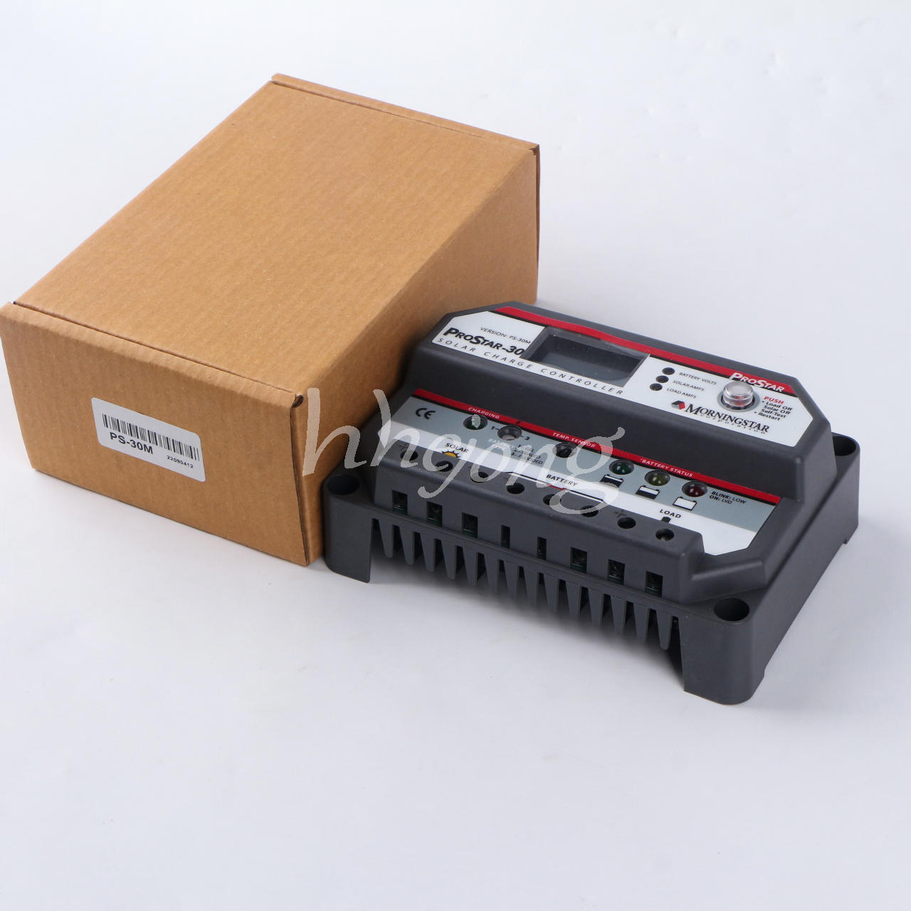 new MORNINGSTAR PROSTAR with LCD Display PWM Charge Controller PS-30M 12/24V,30A - MORNINGSTAR