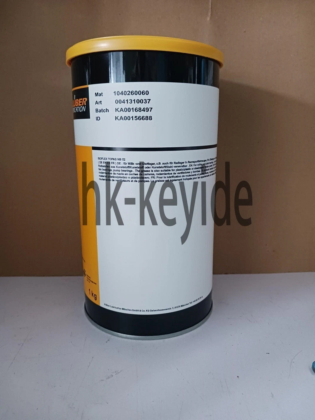KLUBER Lubrication ISOFLEX TOPAS NB 52 Grease 1KG ( 35.3 OZ) NB52 free ship