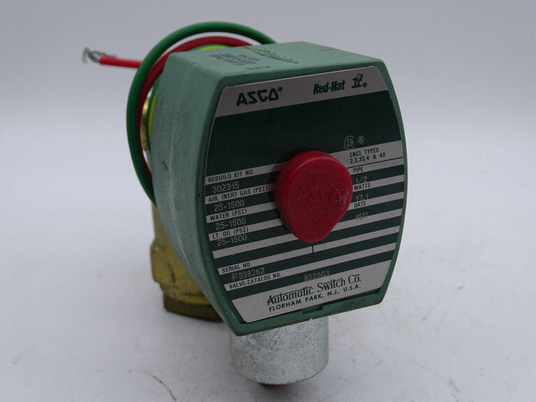 ASCO 8223G3-120/60 VALVE: Professional Industrial Valve with 120-60 psi Pressure Range - ASCO