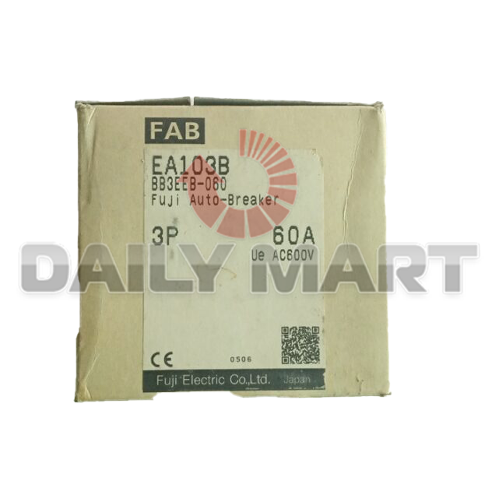 new FUJI EA103B Circuit Breaker 3P 60A - FUJI