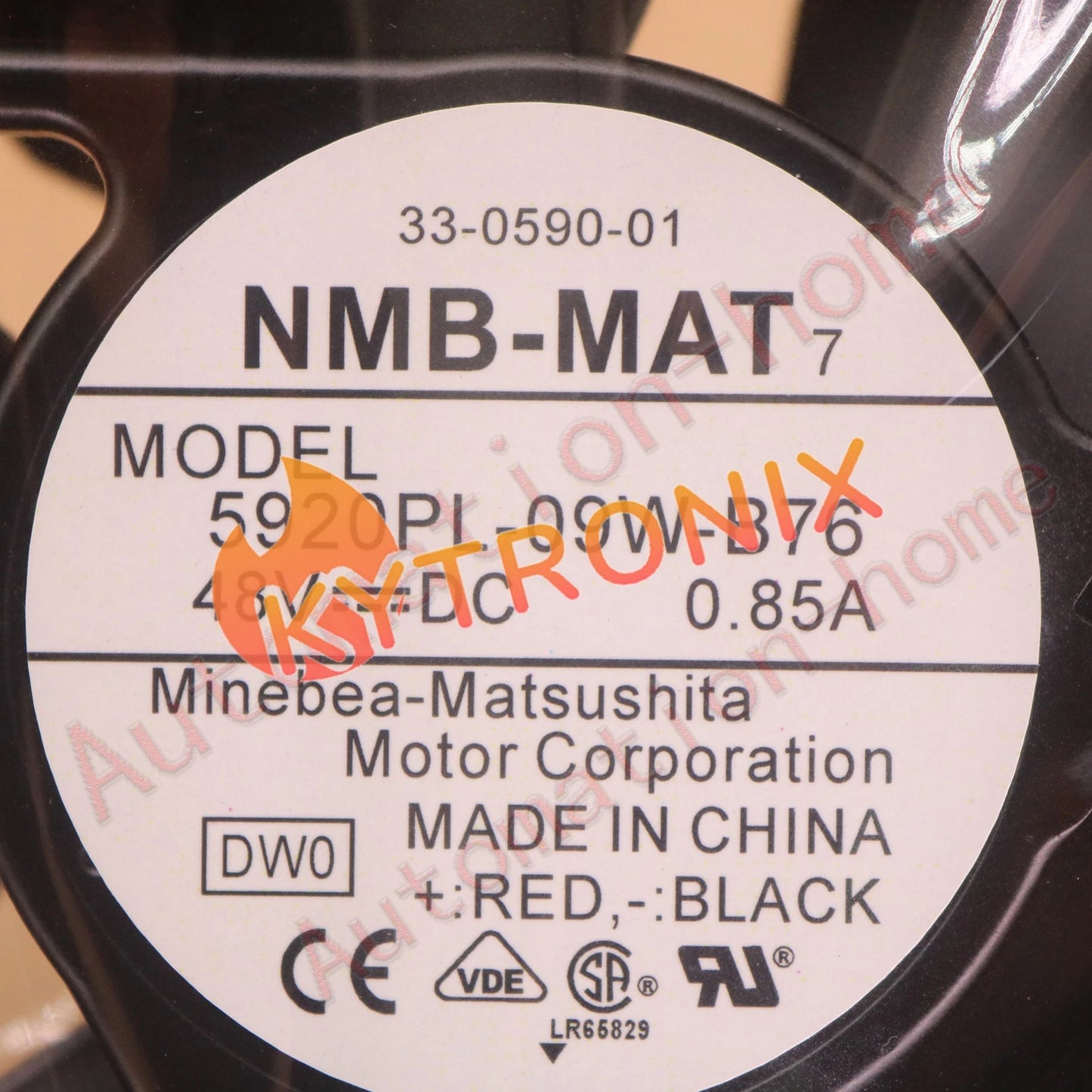 1pcs NMB-MAT 5920PL-09W-B76 48V 0.85A cooling fan