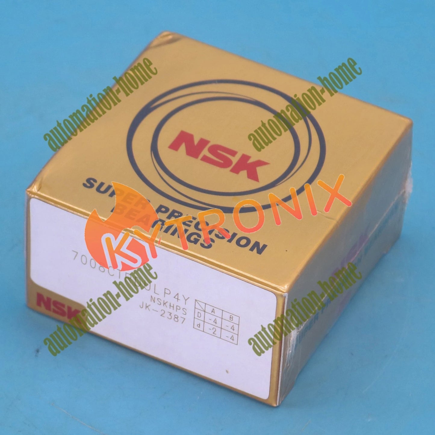 (Set of 2) NSK 7008CTRDULP4Y Super Precision Spindle Bearings