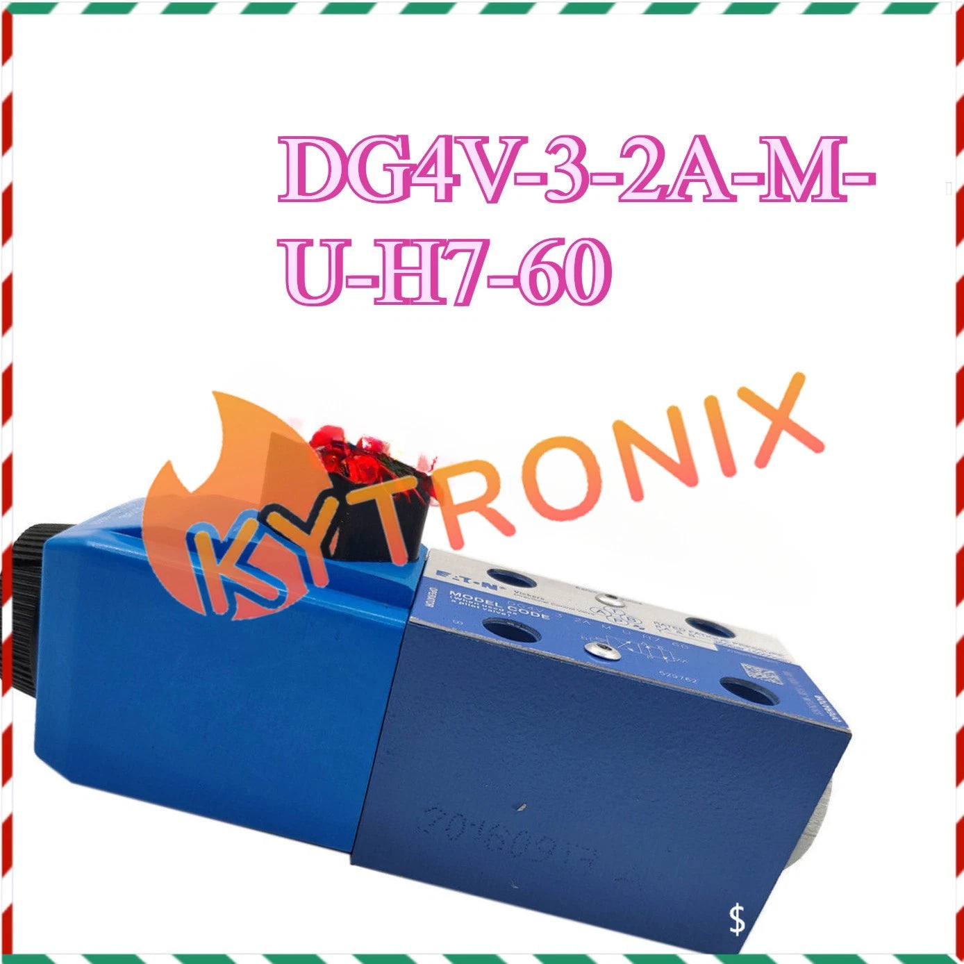 DG4V-3-2A-M-U-H7-60 Vickers DG4V3 2A MUH7 60 Directional Spool Valves 1pcs