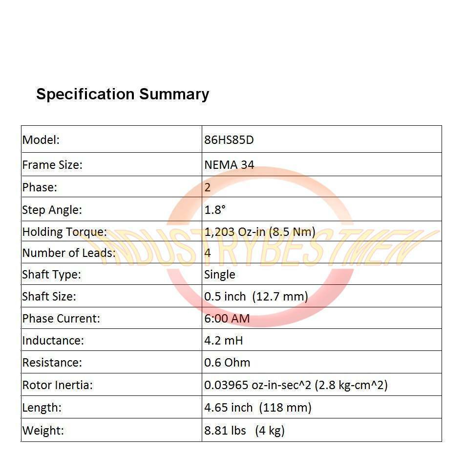 new Leadshine 86HS85D