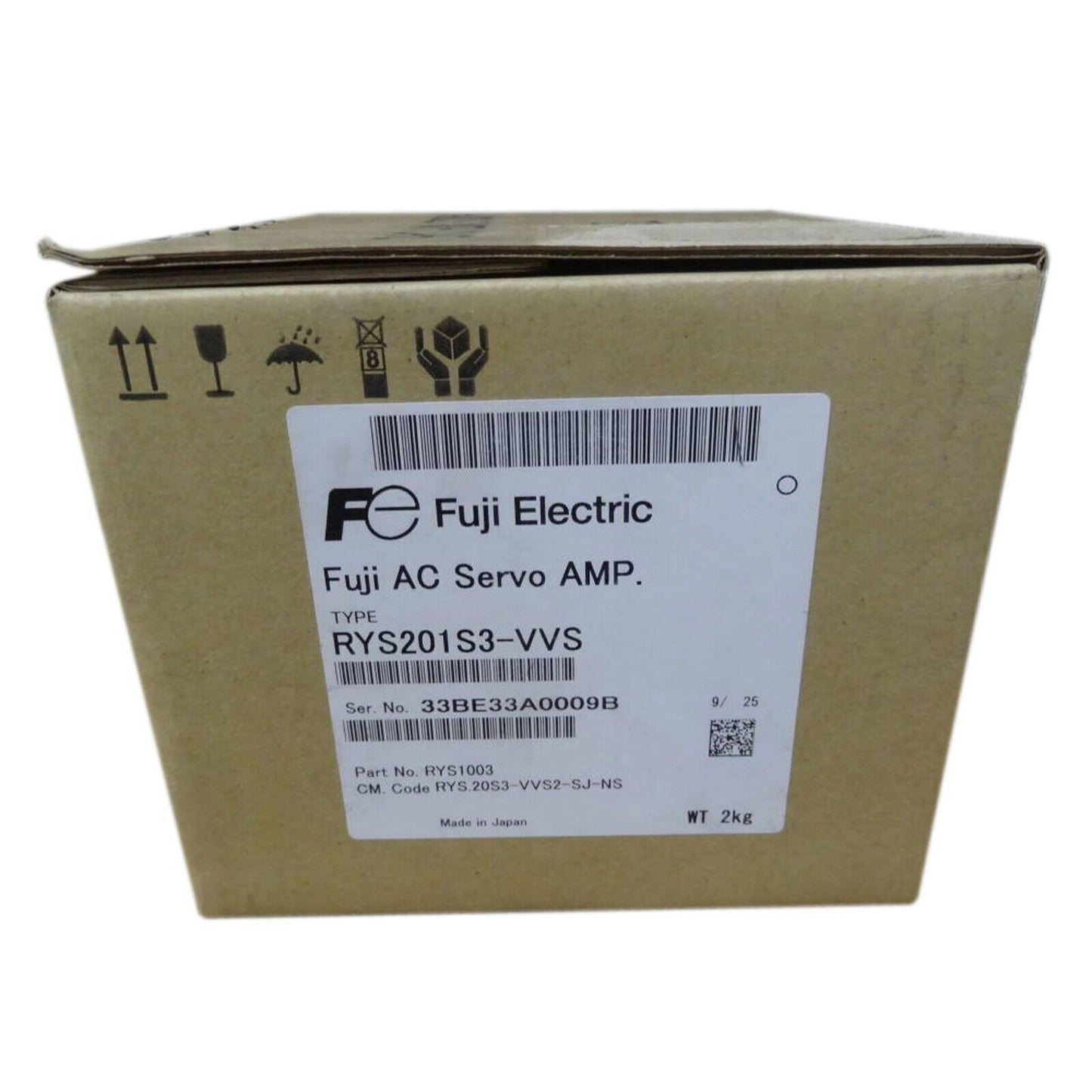 new 1PC Fuji RYS201S3-VSS Servo Drive RYS201S3VSS ping - FUJI