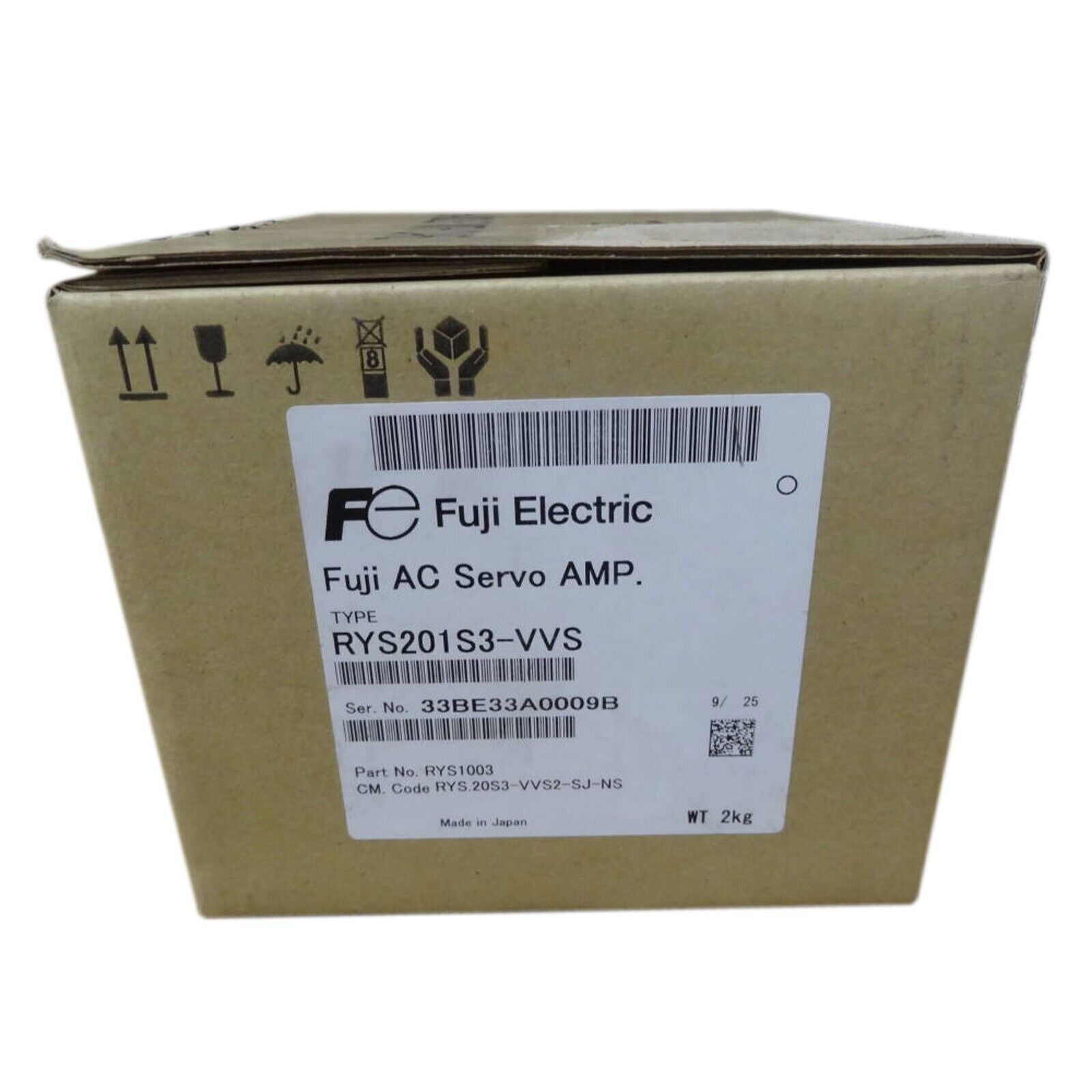 new 1PC Fuji RYS201S3-VSS Servo Drive RYS201S3VSS ping - FUJI