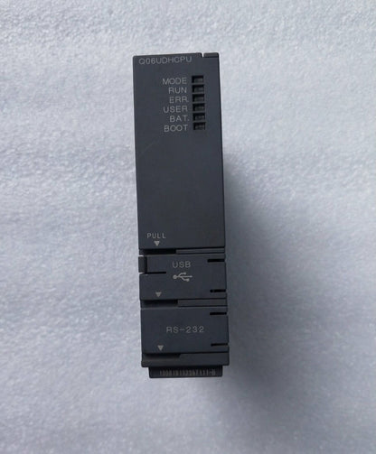 used Mitsubishi PLC module Q06UDHCPU Tested It In Good Condition - MITSUBISHI