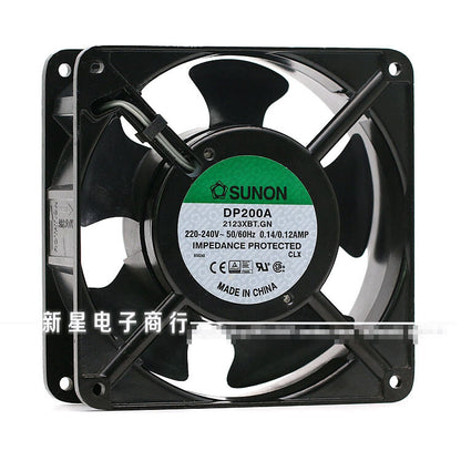 1pcs  SUNON DP200A P/N 2123XBT.GN 0.14A 12038 220V Cabinet Fan