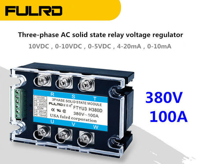 new FTYU3 H380D 100A 380V FULRD three-phase AC solid state relay voltage regulator - FTYU