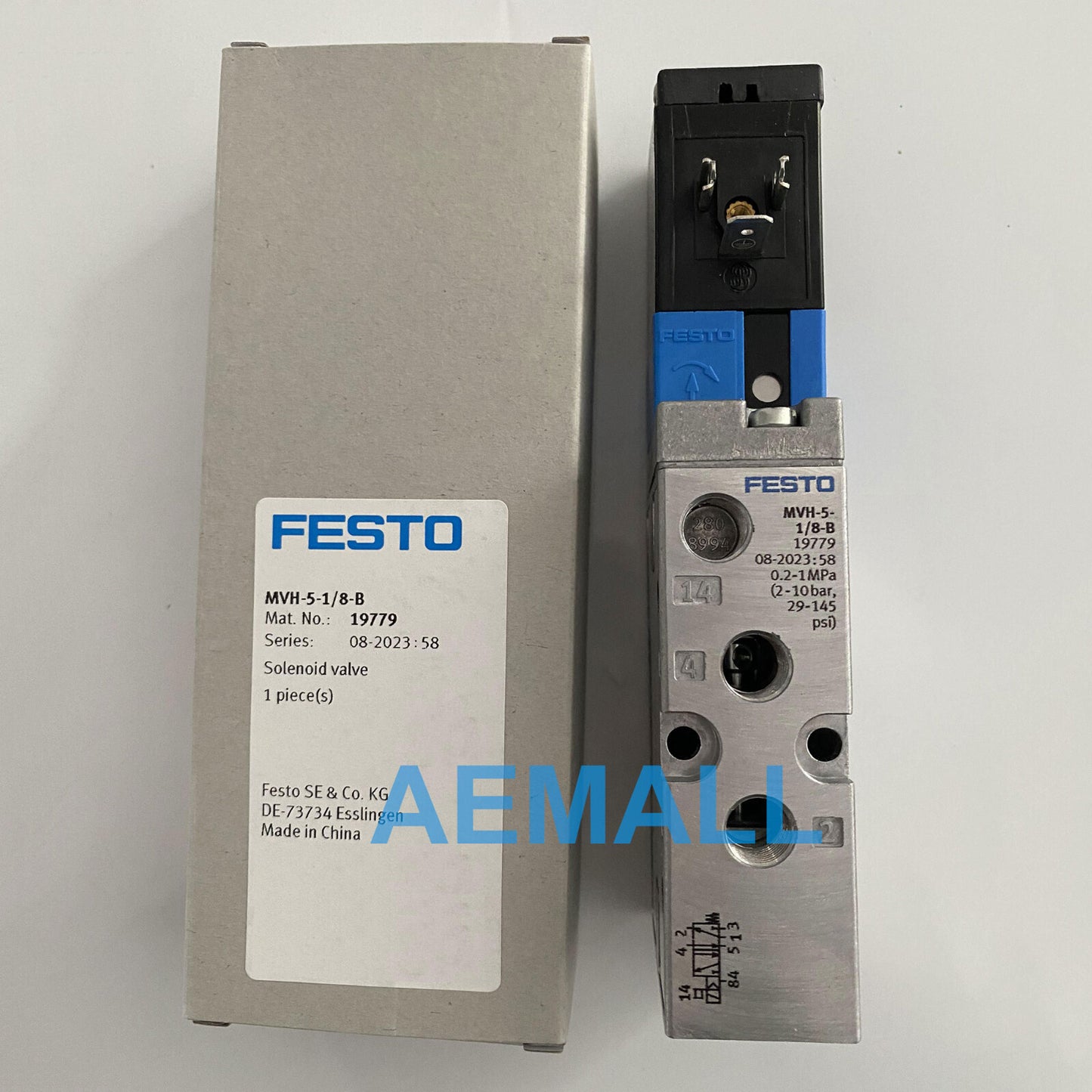 1pcs Festo MVH-5-1/8-B 19779 Solenoid Valve