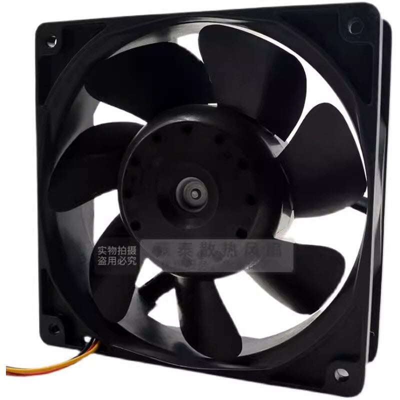 Sanyo 109E1224H144 12038 DC24V 0.25A 1 3-Wire Dual Ball Silent Cooling Fan