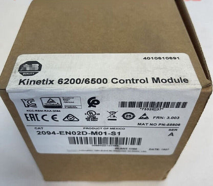 BRAND NEW AB 2094-EN02D-M01-S1/A EtherNet/IP Secure Speed Control 2094EN02DM01S1 - AB