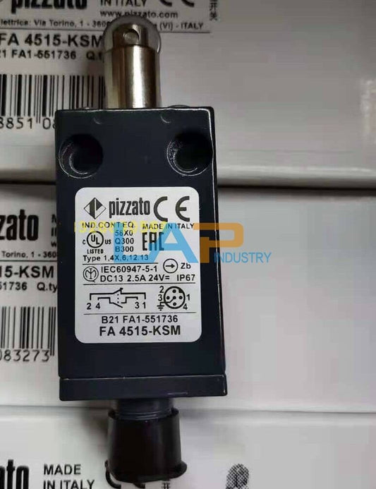 PIZZATO FA4515-KSM Limit Switch - DC13 2.5A 24V - 1 Piece - PIZZATO
