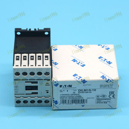 Eaton Moeller AC Contactor DILM15-10 SHIP EATON Moeller AC Contactors DILM15-10 industrial use arc suppression design reliable performance - EATON MOELLER