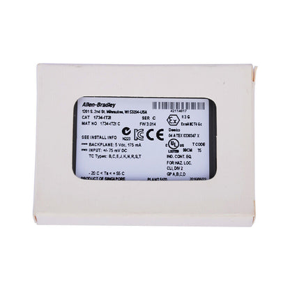 Allen-Bradley Point 2 Point Thermocouple 1734-IT2I US - ALLEN-BRADLEY