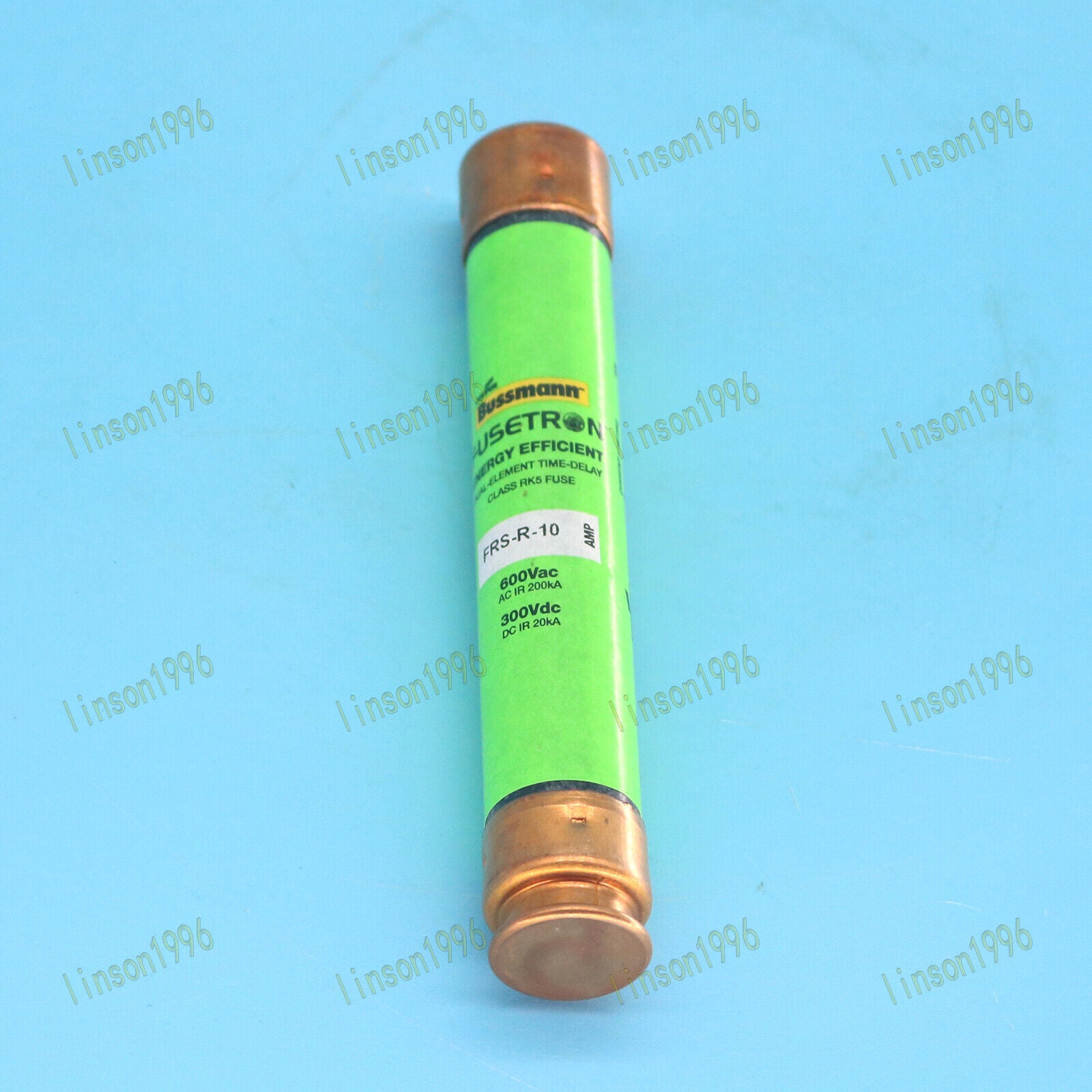 5PCS Bussmann FRS-R-10 600V 10Amp Fusetron Dual Element Time-Delay Fuse - BUSSMANN
